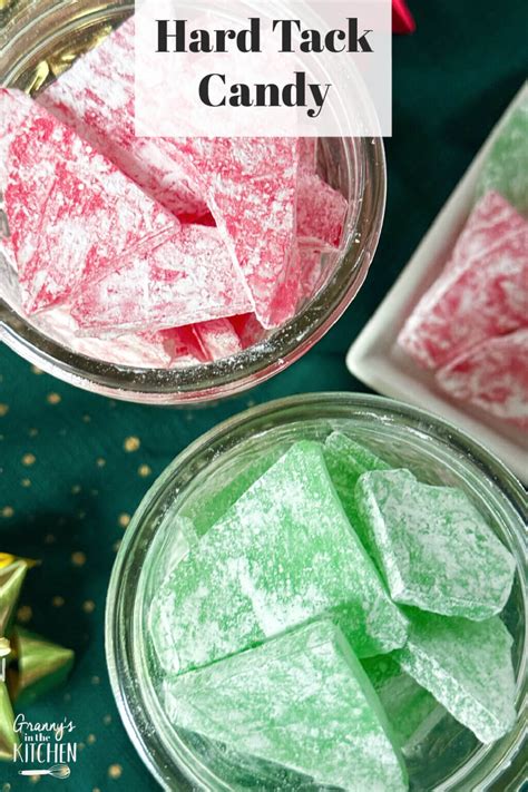 Christmas Hard Tack Candy Recipe - Granny's in the Kitchen