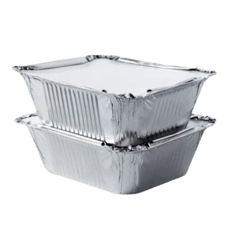 Lid Aluminium Container 3200 ml Half Deep Pack of 100 Wholesalers with ...