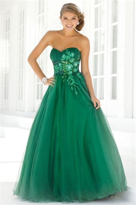 Green Prom Dresses | DressedUpGirl.com