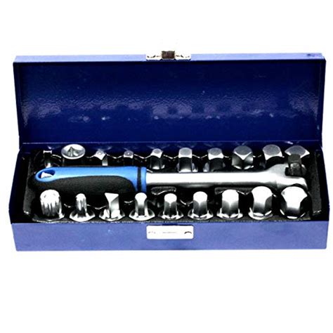 Buy YOLO Stores - Hex Key Set 20PC 3/8” Kit Square Oil Drain Sump Plug ...