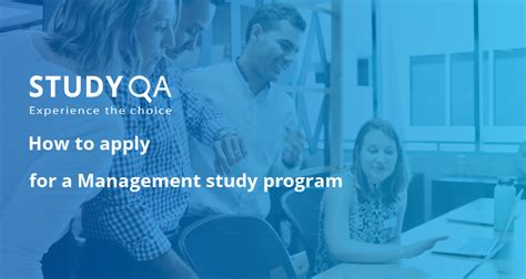 StudyQA — How to apply for a Management study program