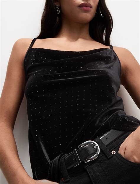 Buy Studded Cami Top at Marks & Spencer