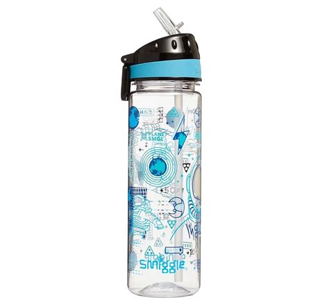 Smiggle Bright Side Drink Bottle 650ml for Kids 3Y+, Multicolour