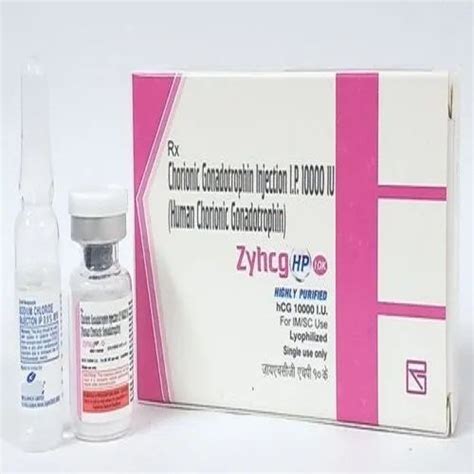 Hormones medicines - Hucog 1000 IU Injection Exporter from Nagpur