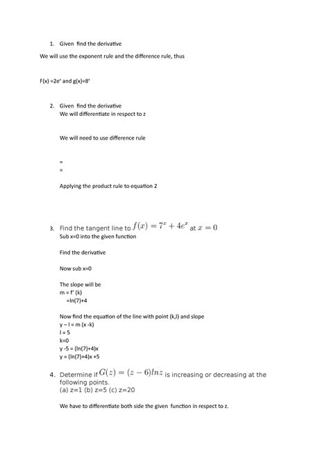 Image result for Calculus Exercises 5.1