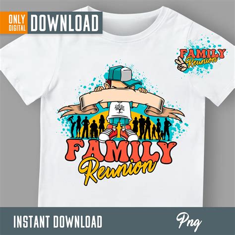 Retro Family Reunion Custom Name Sublimation Design Png, Family Reunion ...