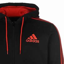 Image result for Adidas Black Cropped Top Hoodie