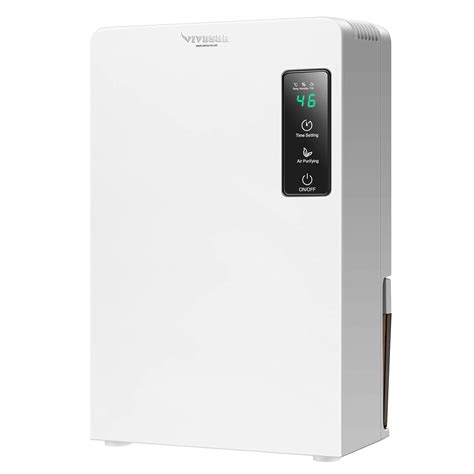 VIVOSUN Electric Mini Dehumidifier, Ultra-Quiet Auto Defrost ...