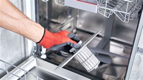 Save energy and money by cleaning your dishwasher filter