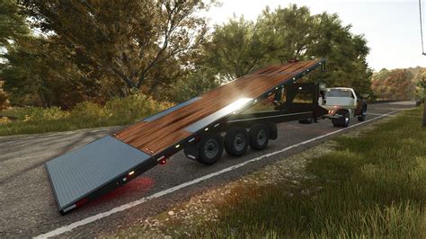 Lamar Gooseneck trailer FS25 - KingMods