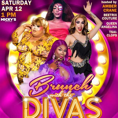 Brunch with the Divas - 4/12 - Micky's West Hollywood