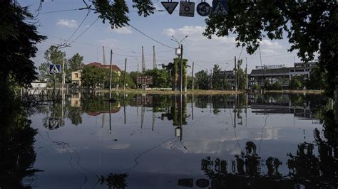 Ukraine Shells Kakhovka Hydroelectric Power Plant in Russia's Kherson ...