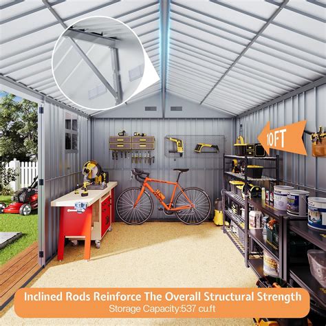 Jocisland 10x8.6x7.5 FT Sheds & Outdoor Storage, India | Ubuy