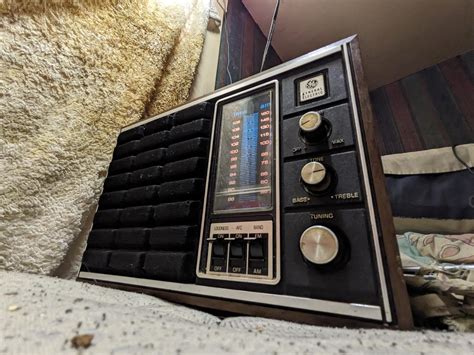 My general electric monogram 7-4150a that I found at a thrift store for 10 bucks : r/VintageRadios