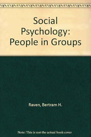 Buy Social Psychology: People in Groups Book Online at Low Prices in ...