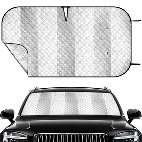 Windshield Sun Shade Car Sun Shade, Folding Car Shades for Front ...