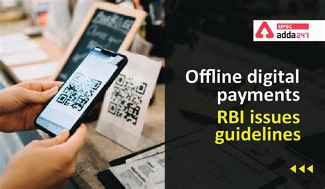 Offline Digital Payments: RBI Issues Guidelines