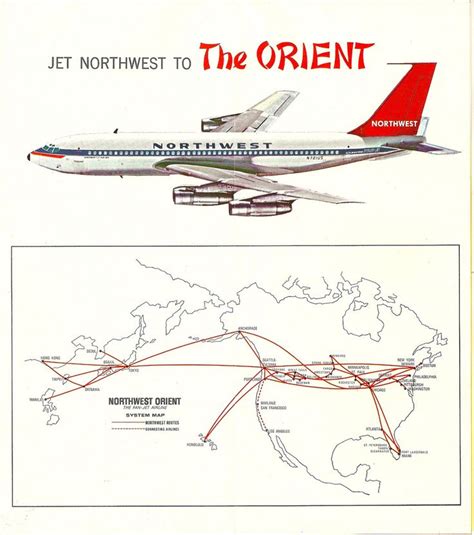 The Orient | Vintage airline posters, Vintage airlines, Northwest airlines