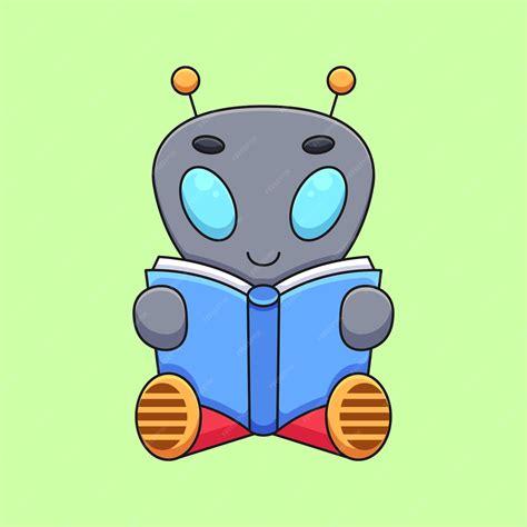 Image result for Alien Reading Vector
