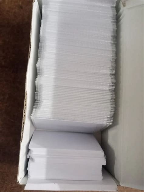 Mifare Cards - Global Quality 13.56 MHz Mifare 1K PVC Blank White Smart ...