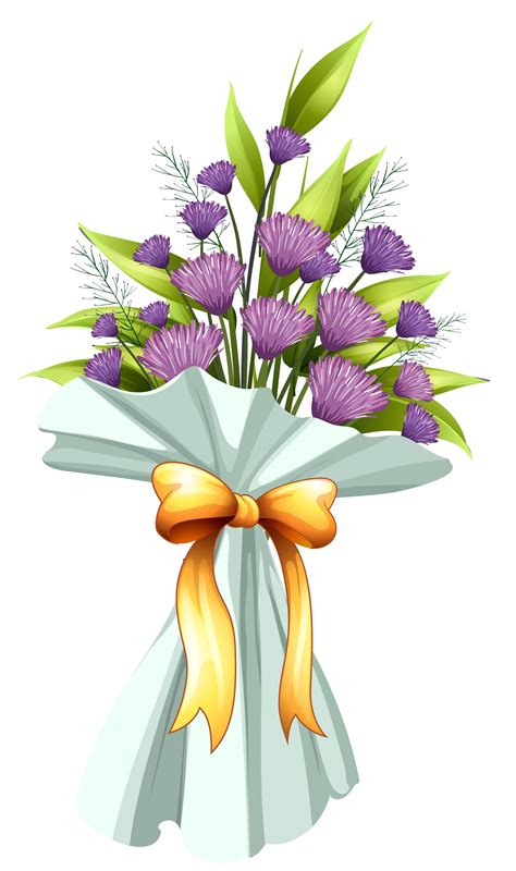 A boquet of violet flowers 361719 - Download Free Vectors, Clipart Graphics & Vector Art