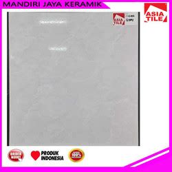 Jual Keramik Lantai Asia Tile Zigma Grey 40x40 KW 1 / Keramik Kilap Abu ...