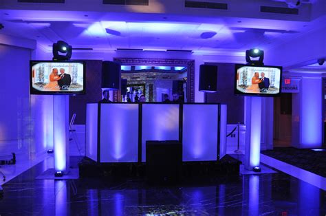 One of the DJ setups for our clients! Nice and clean #weddingdj # ...