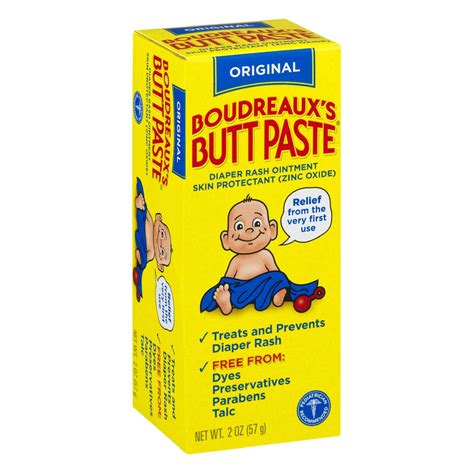 Snapklik.com : Boudreauxs Butt Paste Diaper Rash Ointment Original ...
