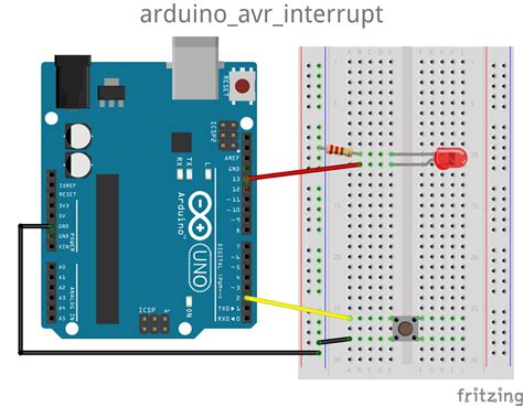 Image result for Arduino Interrupt with Button