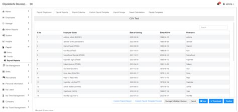 Payroll Management System Using Python and CSV Files 的图像结果