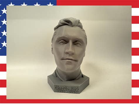 Charlie Kirk Statue by Type1Printing MakerWorld: Download Free 3D Models