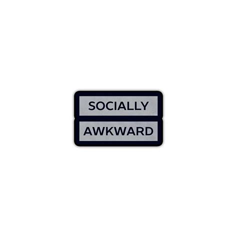 Socially Awkward Introvert Sticker – Fantastick