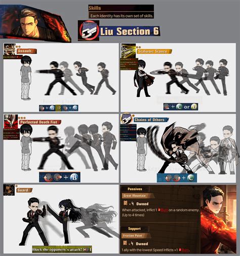 Liu Section 6 Meursault Fighting Game move list (it took me 2 hours to ...