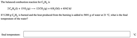 C6H6 O2 CO2 H2O Balanced 的图像结果