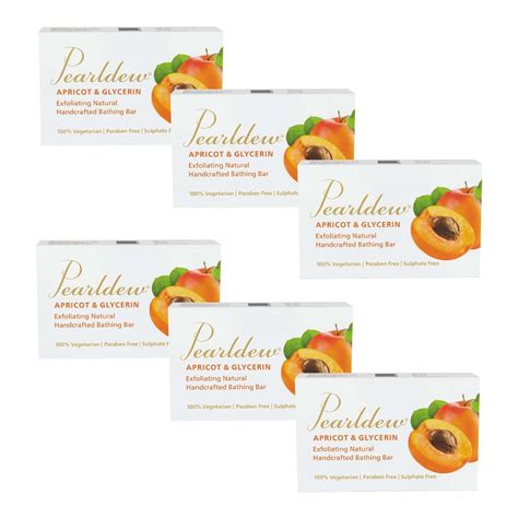 Buy PEARLDEW APRICOT & GLYCERINE 75 GM | SHEA & COCOA BUTTER (PACK OF 3 ...