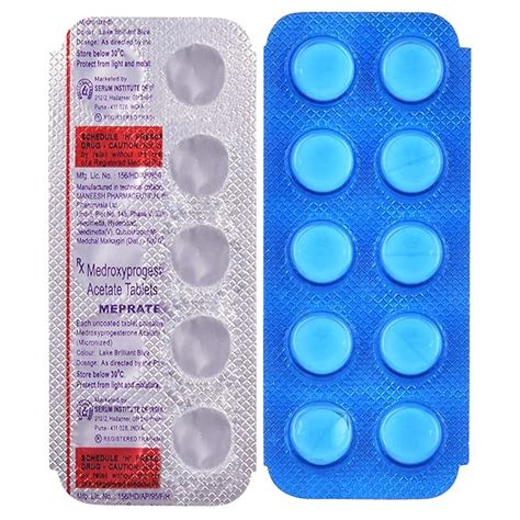 Meprate - Strip of 10 Tablets : Amazon.in: Health & Personal Care