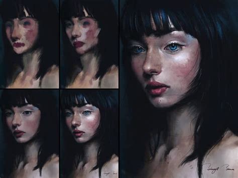Digital Painting Portrait Tutorial 的图像结果