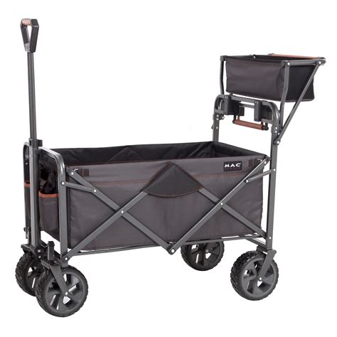 Mac Sports Deluxe Push Pull Folding Wagon with Brakes | Costco
