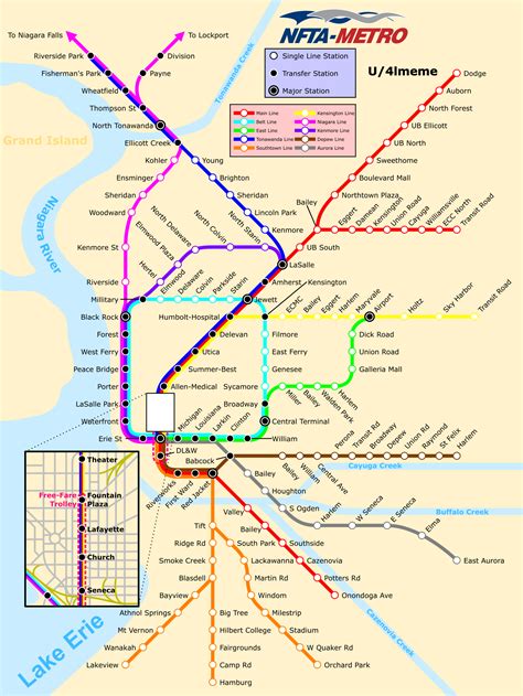 Fantasy NFTA Metro and Commuter Rail : r/Buffalo