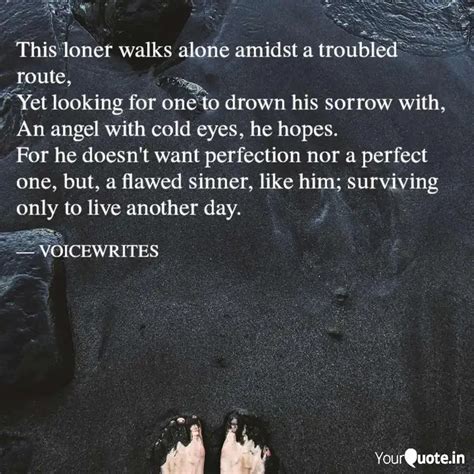 This loner walks alone am... | Quotes & Writings by Moshood Omobolanle ...