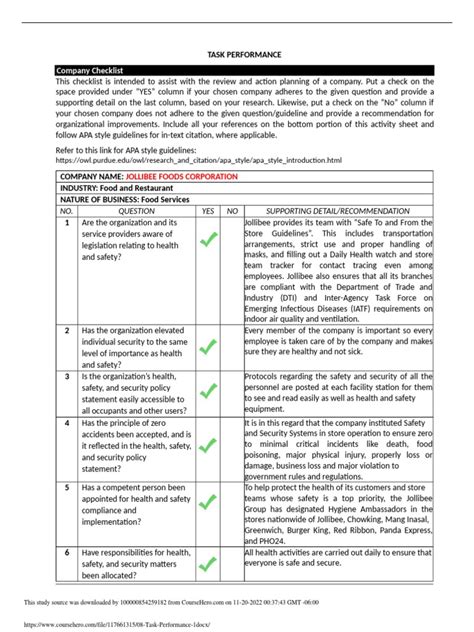 Image result for Performance Task List