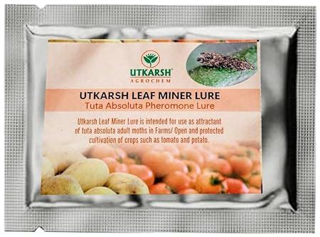 Utkarsh Tomato Leaf Miner Tuta Absoluta Pheromone Lure for Catching ...