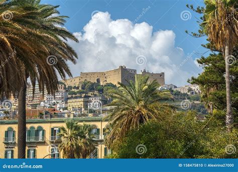 Castel Sant Elmo in Naples, Italy Stock Photo - Image of fortress ...