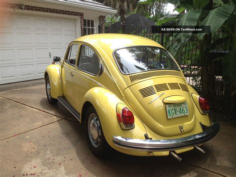 72 1972 Vw Volkswagen Beetle: Unrestored Survivor