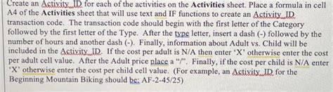 Image result for ID'd Activities Worksheet for Program