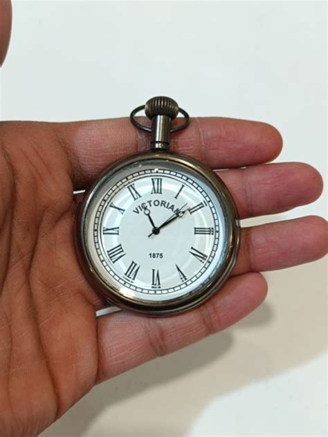 Nautical Antique Brass Handmade Pocket Watch - Avi And Co Manufacturer ...