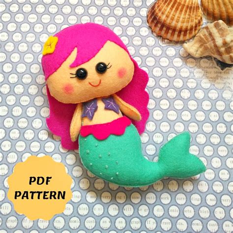 Image result for Felt Easy Mermaid Pattern