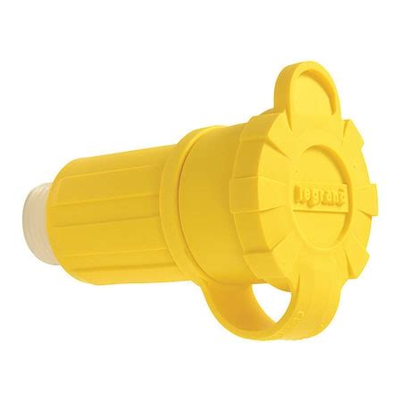 Zoro Select Locking Connector, L7-15R, 15 A, 277V AC, Single Phase, 2 ...