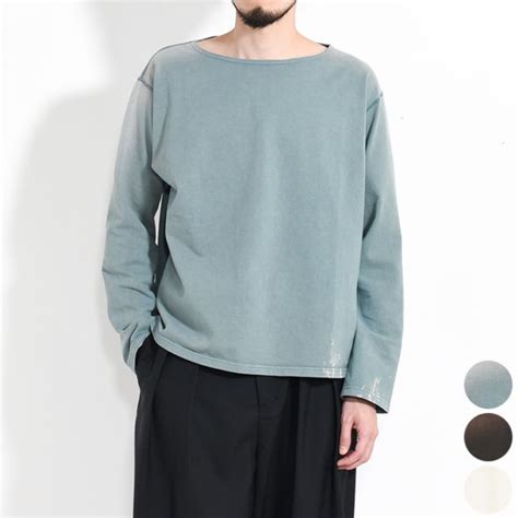 【50% OFF】[2401020M]concause(コンコース)FADE BOAT NECK LONG SLEEVE TEE(フェード ...