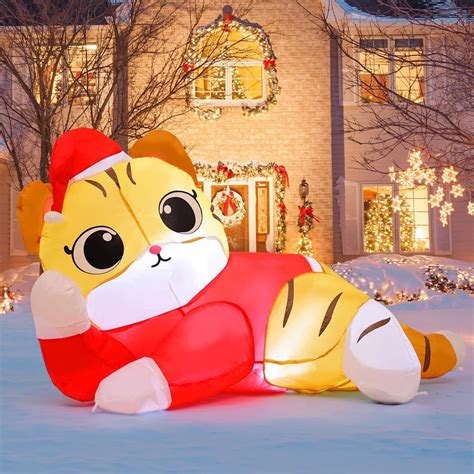 Image result for Christmas Cat Inflatable